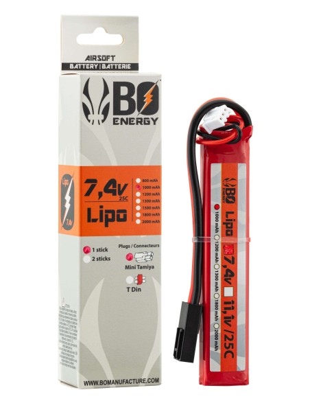 Bateria Lipo 7.4 1000 Mah - BO