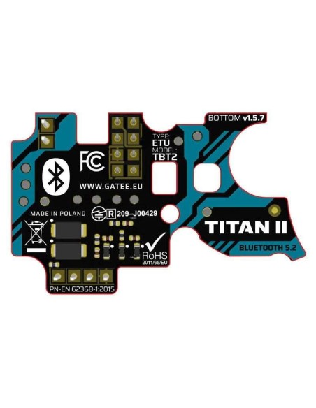 Gatillo Electrónico Titan II Bluetooth Trasero - GATE