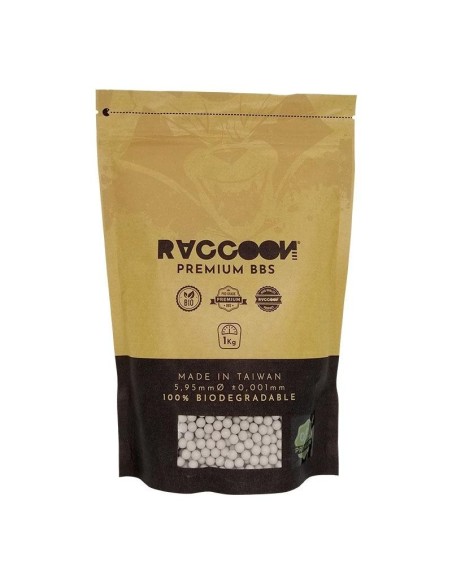 Bolas BIO Raccoon PREMIUM BB's - 0.30 (1KG)