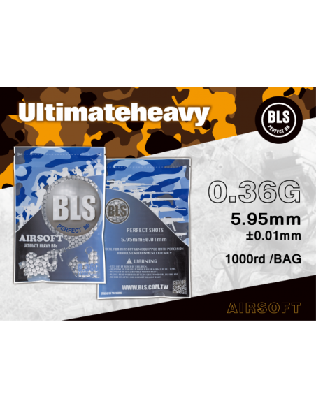Bolas 0.36g Bio 1000bs - BLS