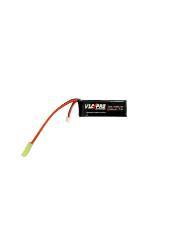 Bateria Lipo 7.4v -1300 mAh - 25/50C - Petaca - VLC PRO