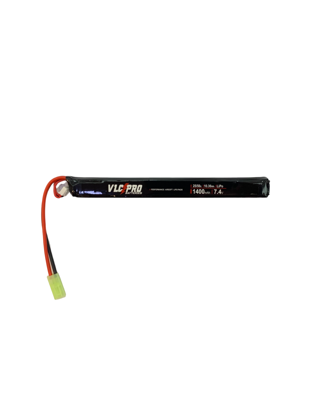 Batería Lipo 7.4v -1400 mAh - 25/50C - VLC PRO