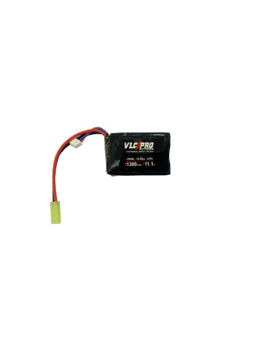 Batería Lipo 11.1v -1300 mAh - 25/50C Petaca - VLC PRO