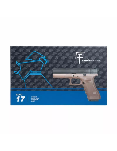 Pistola MK1 G17 Bi-Tono TAN - SAIGO