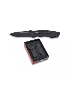 Navaja tactica con sierra - 8 cm - K25