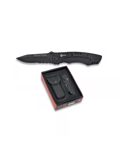Navaja tactica con sierra - 8 cm - K25