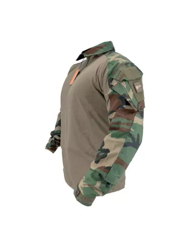 Camiseta Combate DLX Woodland - Conquer
