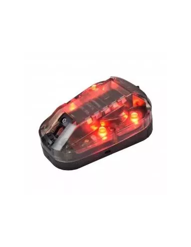 luz Táctica Casco Roja