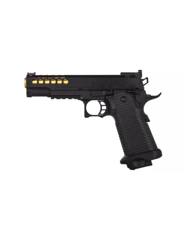 Pistola GBB Hi-Capa Custom Maletin - Golden Eagle