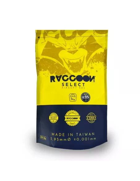 Bolas Select BIO 0.25 1kg - Raccoon