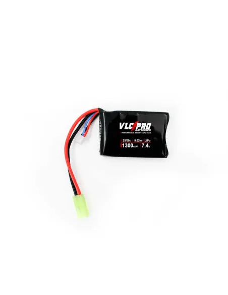 Batería Lipo 7.4v 1300mAh Petaca - VLC Pro
