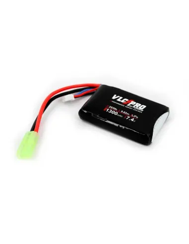 Batería Lipo 7.4v 1300mAh Petaca - VLC Pro