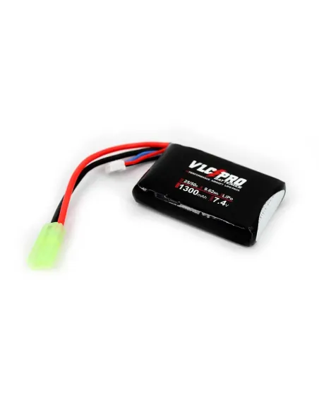 Batería Lipo 7.4v 1300mAh Petaca - VLC Pro
