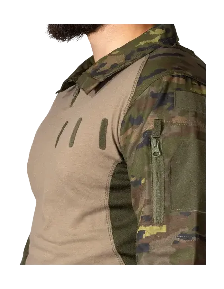 Camiseta Combate ROK Boscoso Pixelado - Ragnar Raids