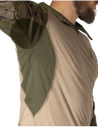 Camiseta Combate ROK Boscoso Pixelado - Ragnar Raids