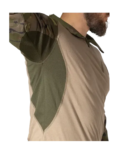 Camiseta Combate ROK Boscoso Pixelado - Ragnar Raids