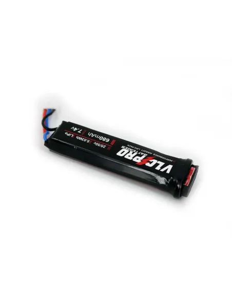 Batería Lipo 7.4v 680 mAh 25/50c AEP - VLC Pro