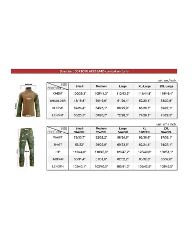 Pantalón Comabte Blackbeard MCBK - Corso