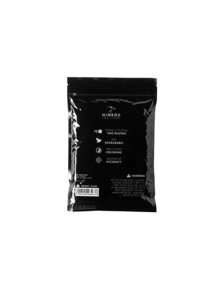 Bolas Bio 0.45g Profesional Perfonmance 1000 bolas -  Nimrod