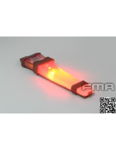 Luz V-lite FMA Velcro Roja
