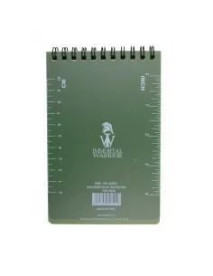 Libreta waterproof 12x8cm - Immortal Warrior 2