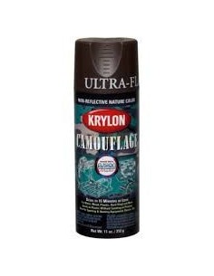 Pintura Armas Fondo Marrón - Krylon
