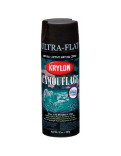 Pintura Armas Fondo Negro - Krylon
