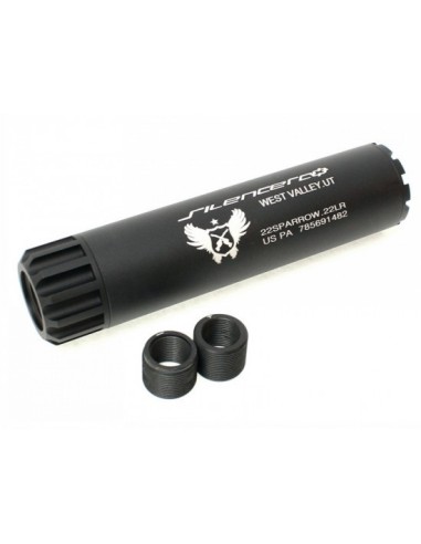 Silenciador WAU 145mm negro