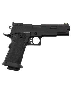 Pistola Gas Hi-Capa Slide Cut Negra - Golden Eagle 2