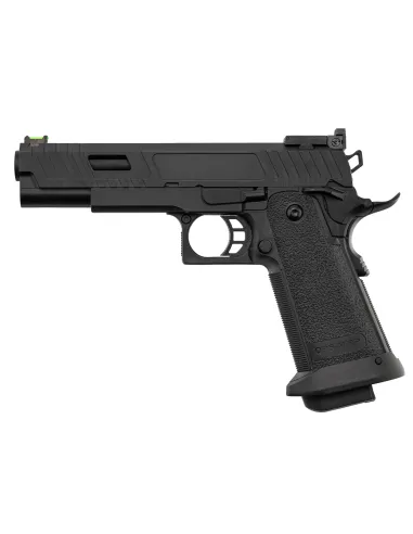 Pistola Gas Hi-Capa Slide Cut Negra - Golden Eagle