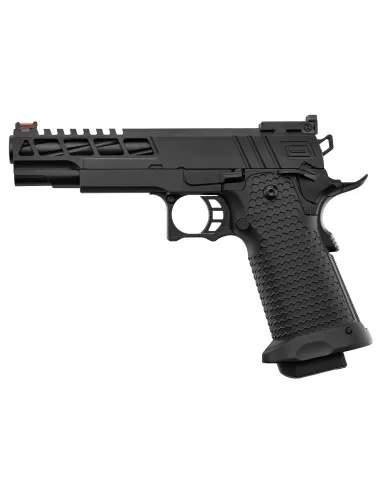 Pistola Gas Hi-Capa Slide Cut Negra/Dorada - Golden Eagle