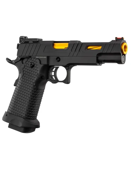 Pistola Gas Hi-Capa Slide Cut Negra/Dorada - Golden Eagle