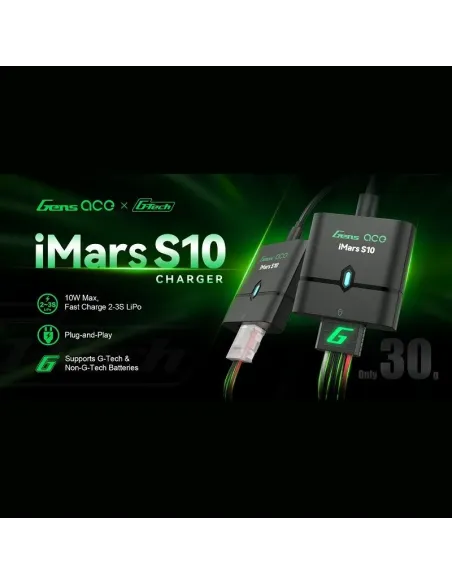 Cargador Batería Lipo Imars S10 G-Tech Portable - Gens