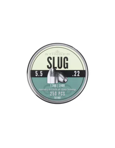 Balines 5.5 mm SLUG 250 pcs - Stinger