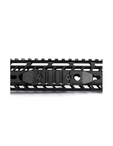 Rail Keymod y M-Lok 5 slots - Metal
