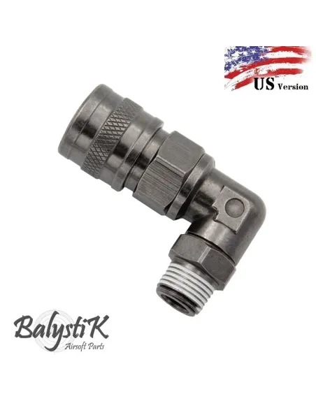 Conexion Rápida Rotativo Rosca Macho NPT 1/8 - Balystik