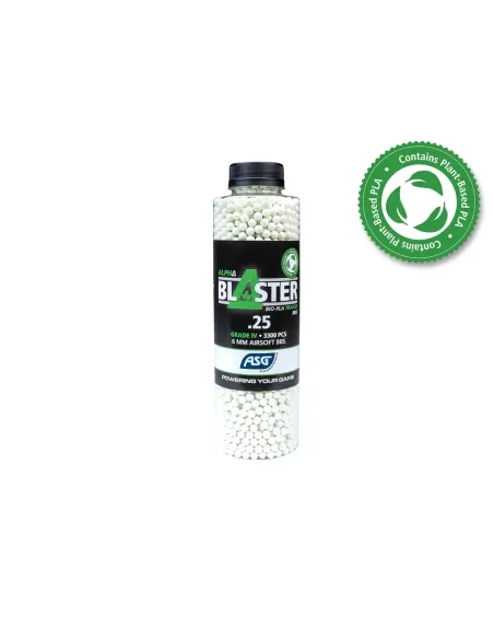 Bolas Bio Tracer 0.25 Alpha PLA Bote 3300 Bolas - AGS