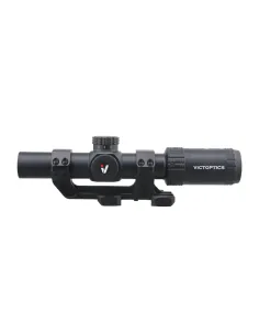 Visor LPVO S6 1-6X24 Montura Alta Negro - Victoptics