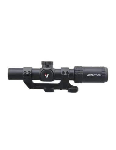 Visor LPVO S6 1-6X24 Montura Alta Negro - Victoptics