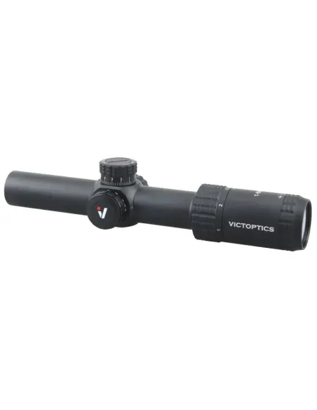 Visor LPVO S6 1-6X24 Montura Alta Negro - Victoptics