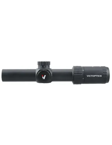 Visor LPVO S6 1-6X24 Montura Alta Negro - Victoptics