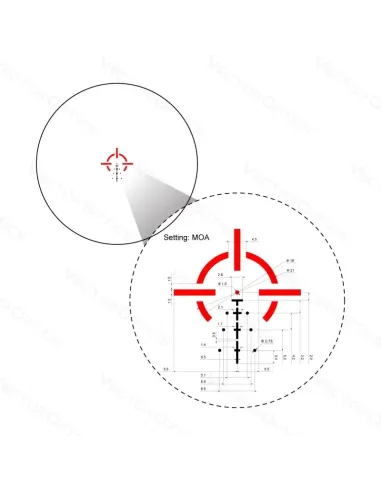 Visor Paragon 4x24 Micro Prism - Vector Optics