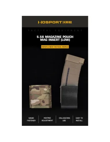 Insert Cargador M4 5.56 Negro - Wosport