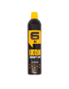 GAS IRON 6kg con Silicona - 600ml - ARSENIC
