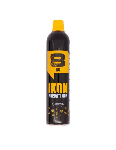 GAS IRON 8kg CON Silicona - 600ml - ARSENIC