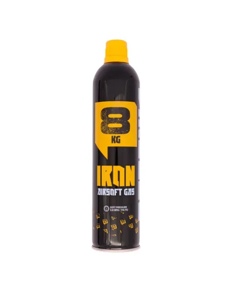 GAS IRON 8kg CON Silicona - 600ml - ARSENIC