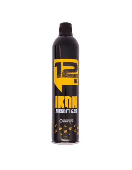 GAS IRON 12kg SIN Silicona - 600ml - ARSENIC
