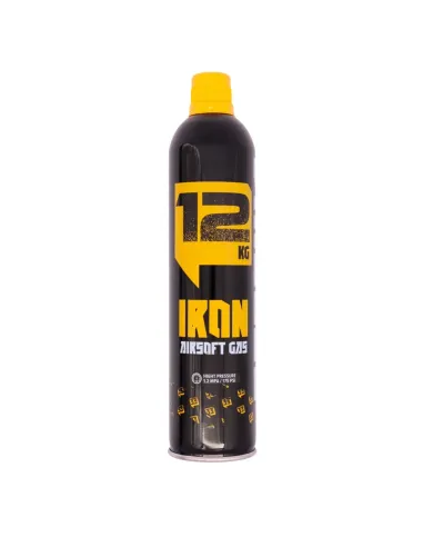 GAS IRON 12kg CON Silicona - 600ml - ARSENIC