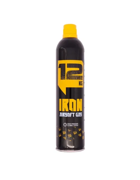 GAS IRON 12kg CON Silicona - 600ml - ARSENIC