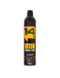 GAS IRON 14kg SIN Silicona - 600ml - ARSENIC